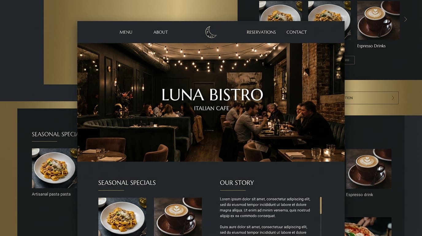 Template Bistro Italiano