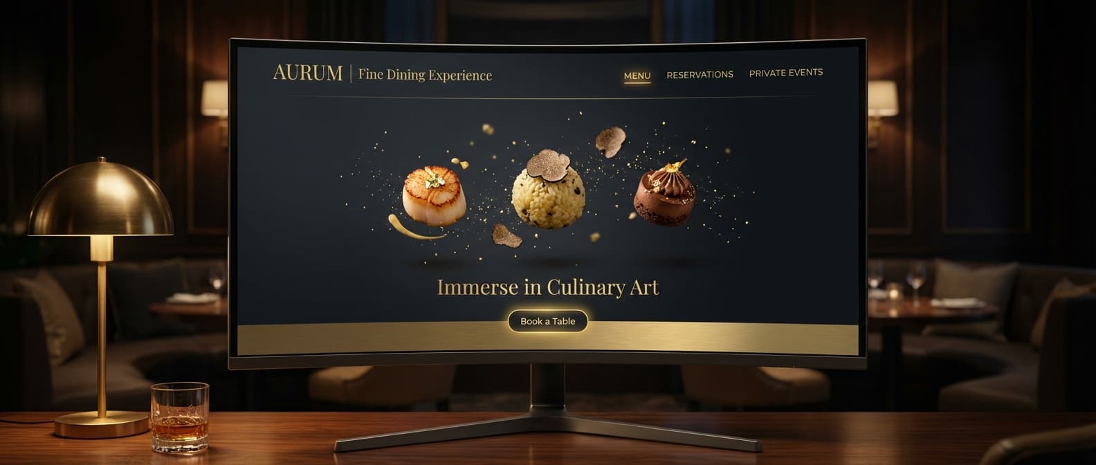 Template Gourmet Experience