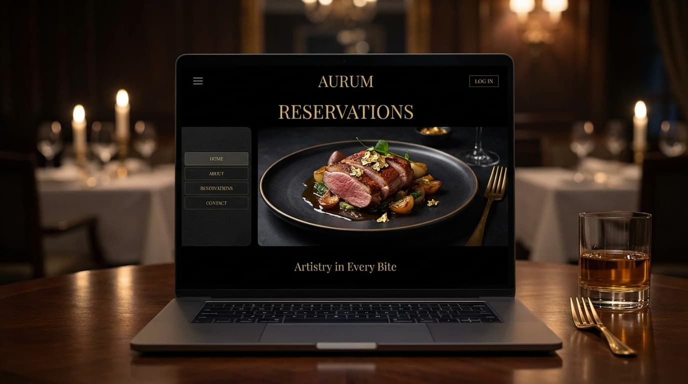 Template Ristorante Elegante