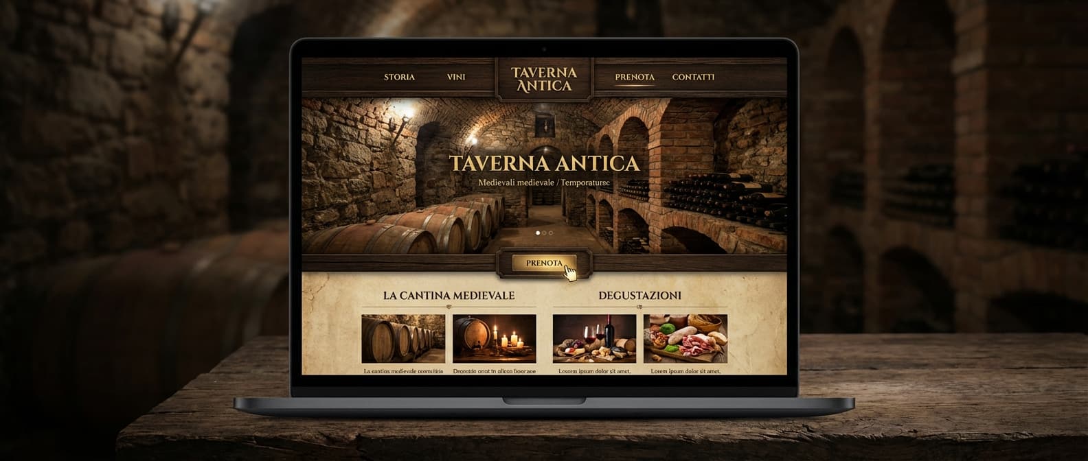 Template Taverna Storica